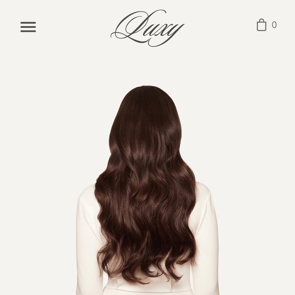Luxy Accessories - Luxy Chocolate Brown Clip-in Hair Extensions